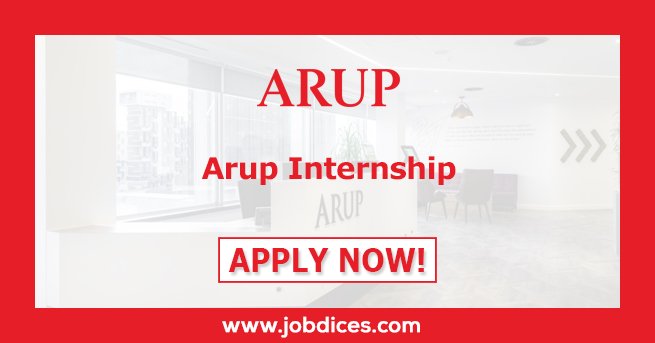 Arup Internship