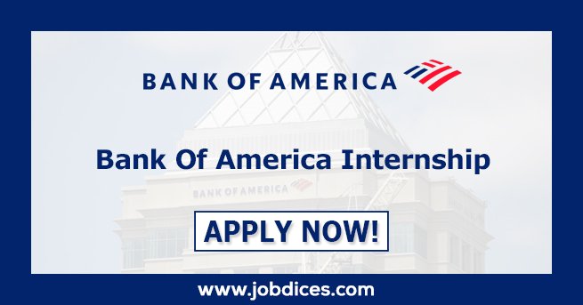 Bank Of America Internship